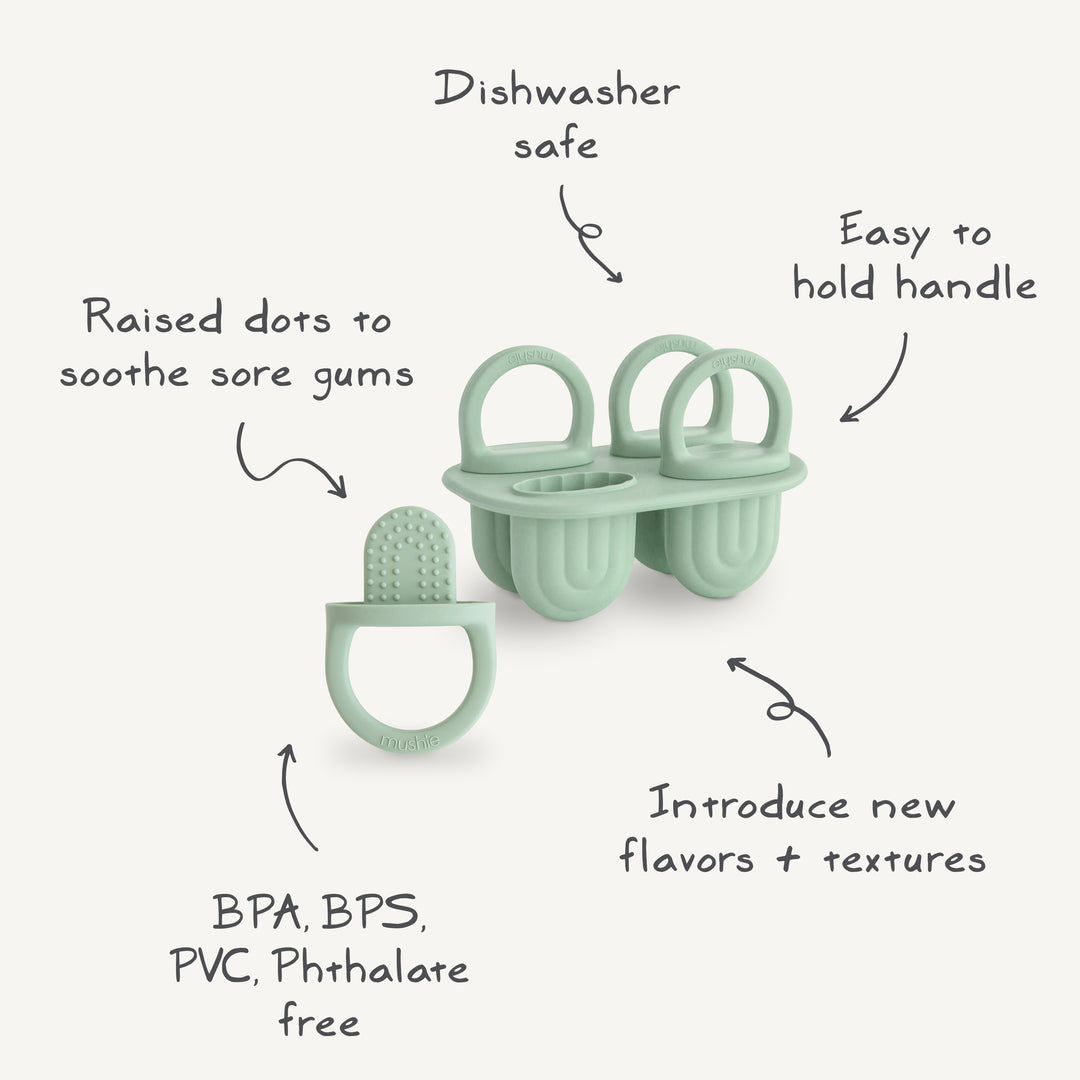 Mushie Toddler Ice Pop Tray