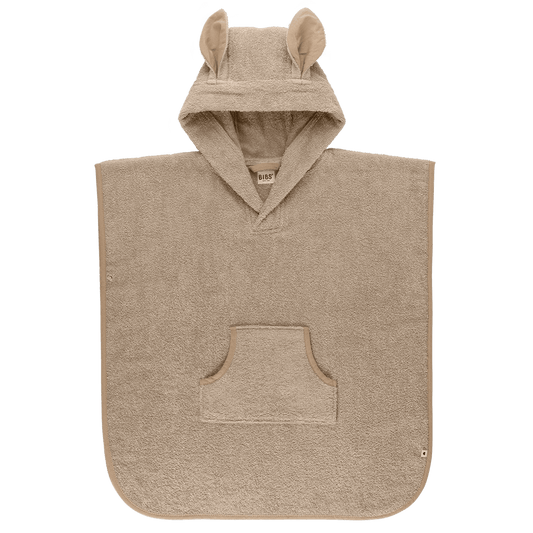 Kangaroo Poncho Toddler - Vanilla
