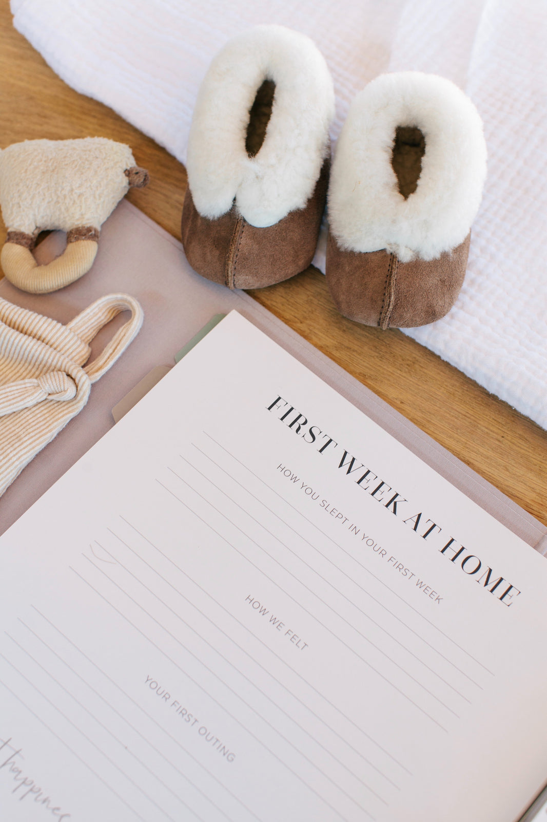 Stellarize The story of you Baby Book (Stone)