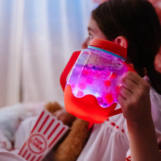Glo Pals - Water Activated Sensory Play Jar - Ladybug