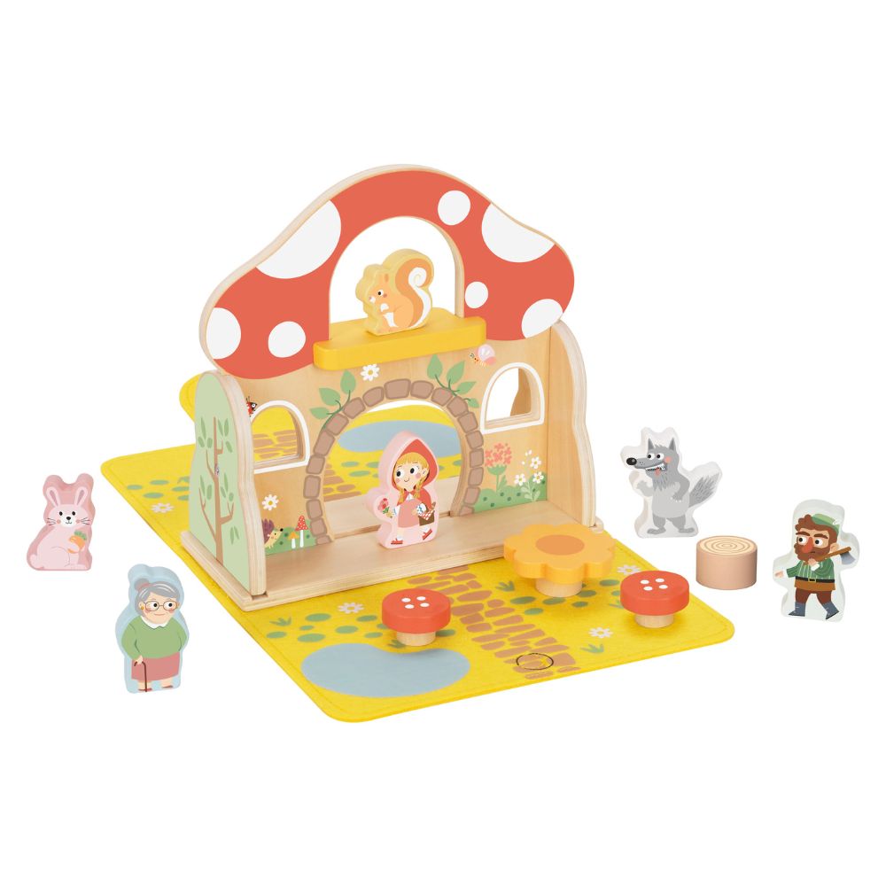 TookyToy – Little Red Riding Hood Story Box Play Set