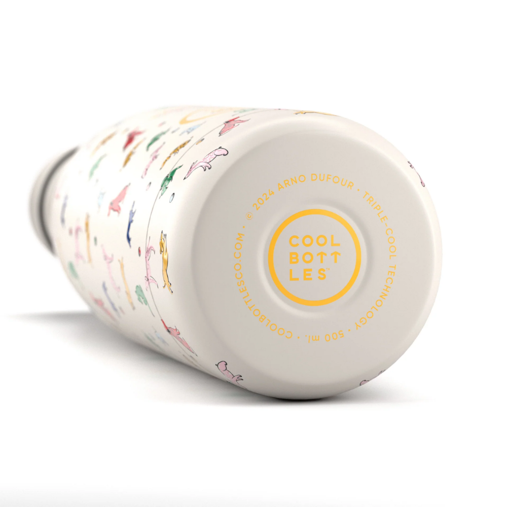 Cool Bottles - Triple-Insulated Water Bottle - Doggie Party 500ml