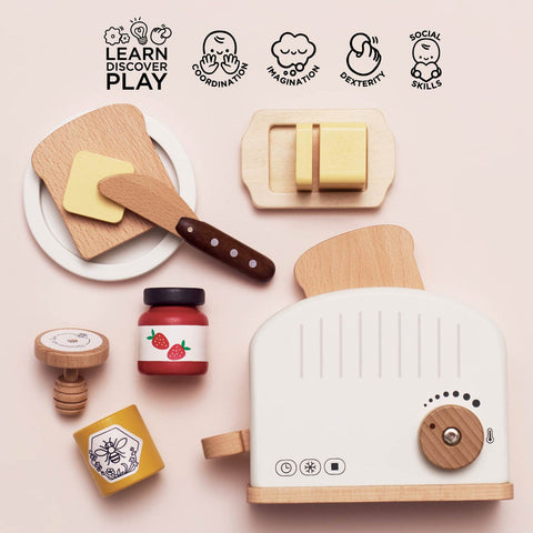Le Toy Van Toaster Set