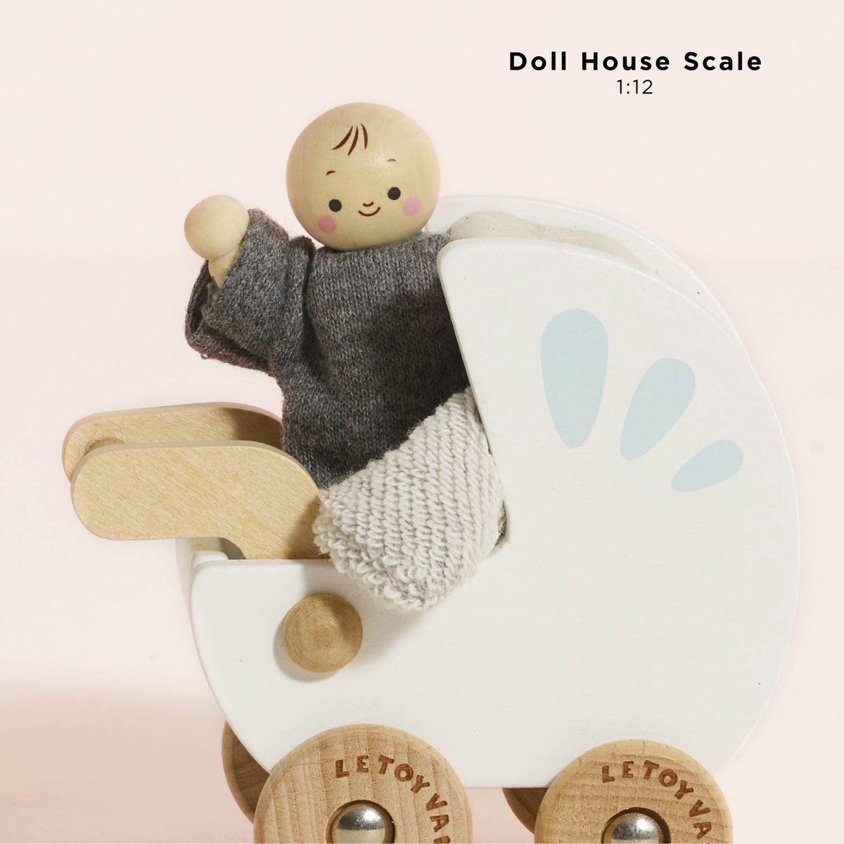 Le Toy Van Dolls House Nursery & Baby Set