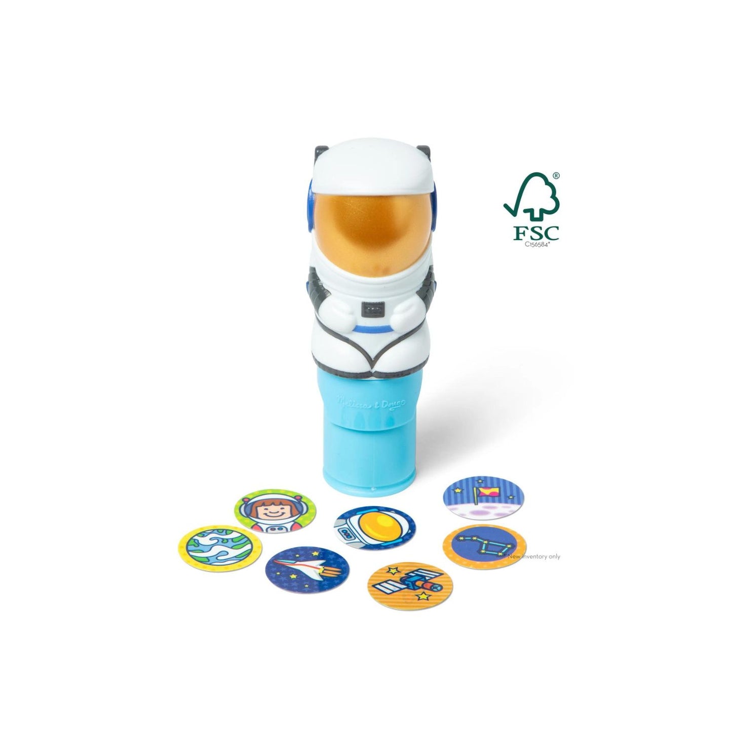Melissa & Doug Sticker WOW! – Sticker Stamper & Activity Pad – Astronaut