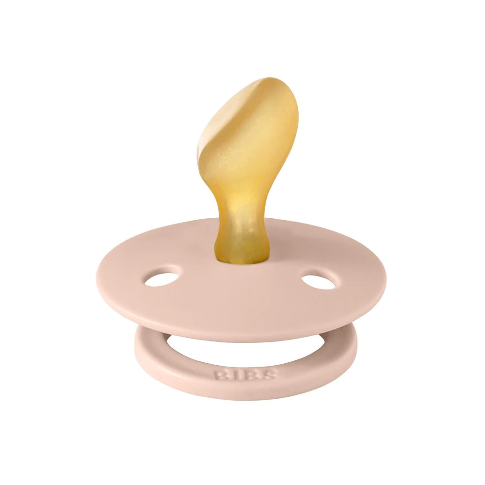 BIBS Colour Pacifiers / Dummies - Anotomical Blush