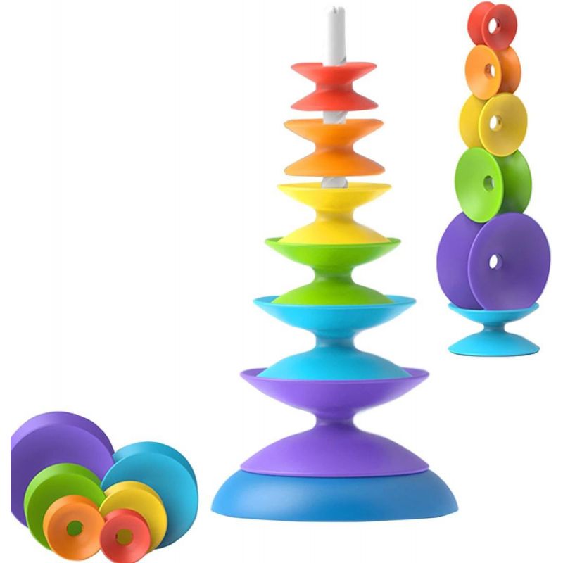 Rainbow Spinning Wheel Toy