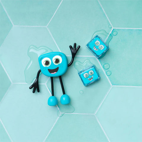 Glo Pals: Water Activated Light-Up Sensory Toys - Blair (Blue) 3pc