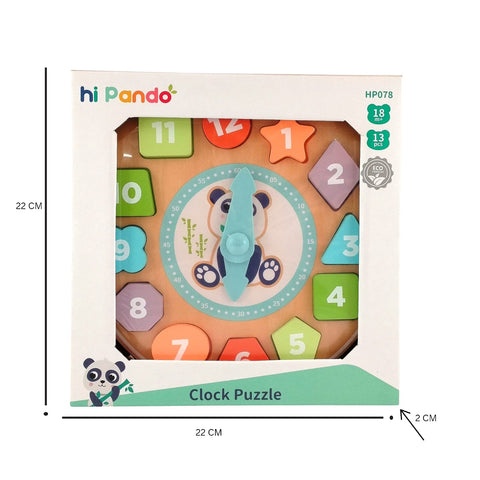 hi Pando Clock Puzzle