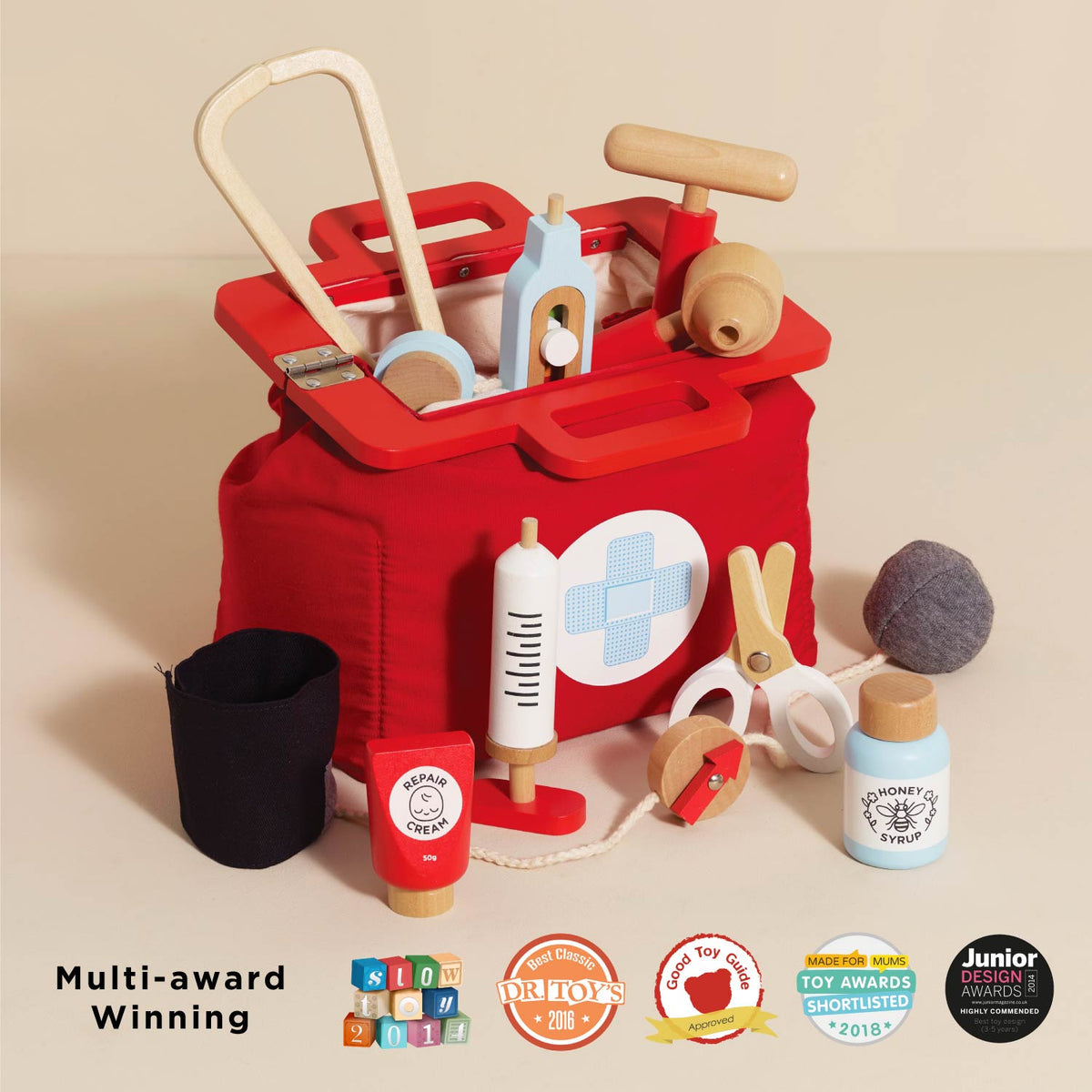 Le Toy Van Wooden Vintage Doctor Set