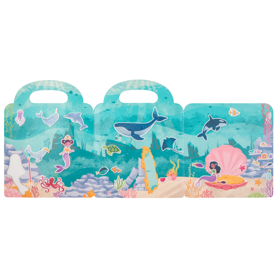 Stephen Joseph Sticker Stephen Joseph Reusable Sticker Book – Mermaids & Friends – Kleine Muis