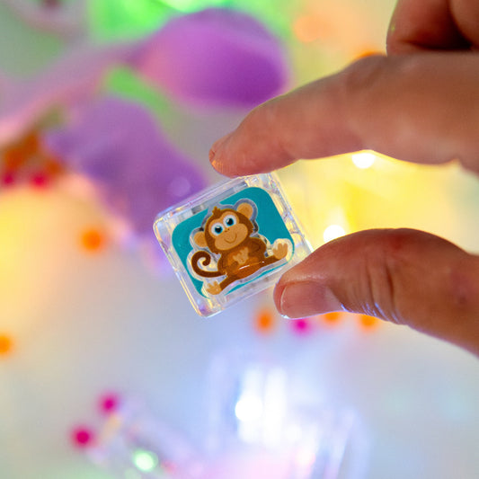 Glo Pals – Water Activated Light-Up Sensory Toys – Zoo (6 Pack)