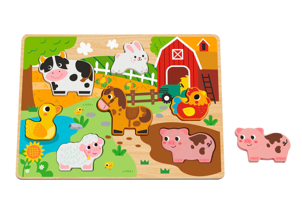 hi Pando Chunky Puzzle - Farm