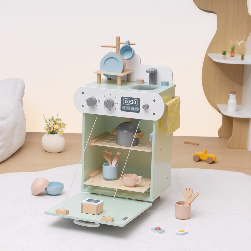 TookyToy – Pretend Play Dishwashing Machine Toy Set