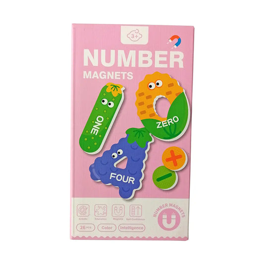 Fruit & Veggie 123 Magnets – Fun & Educational Math Play for Kids!