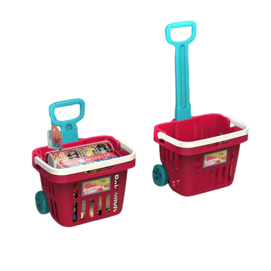 Pull-Along Shopping Trolley