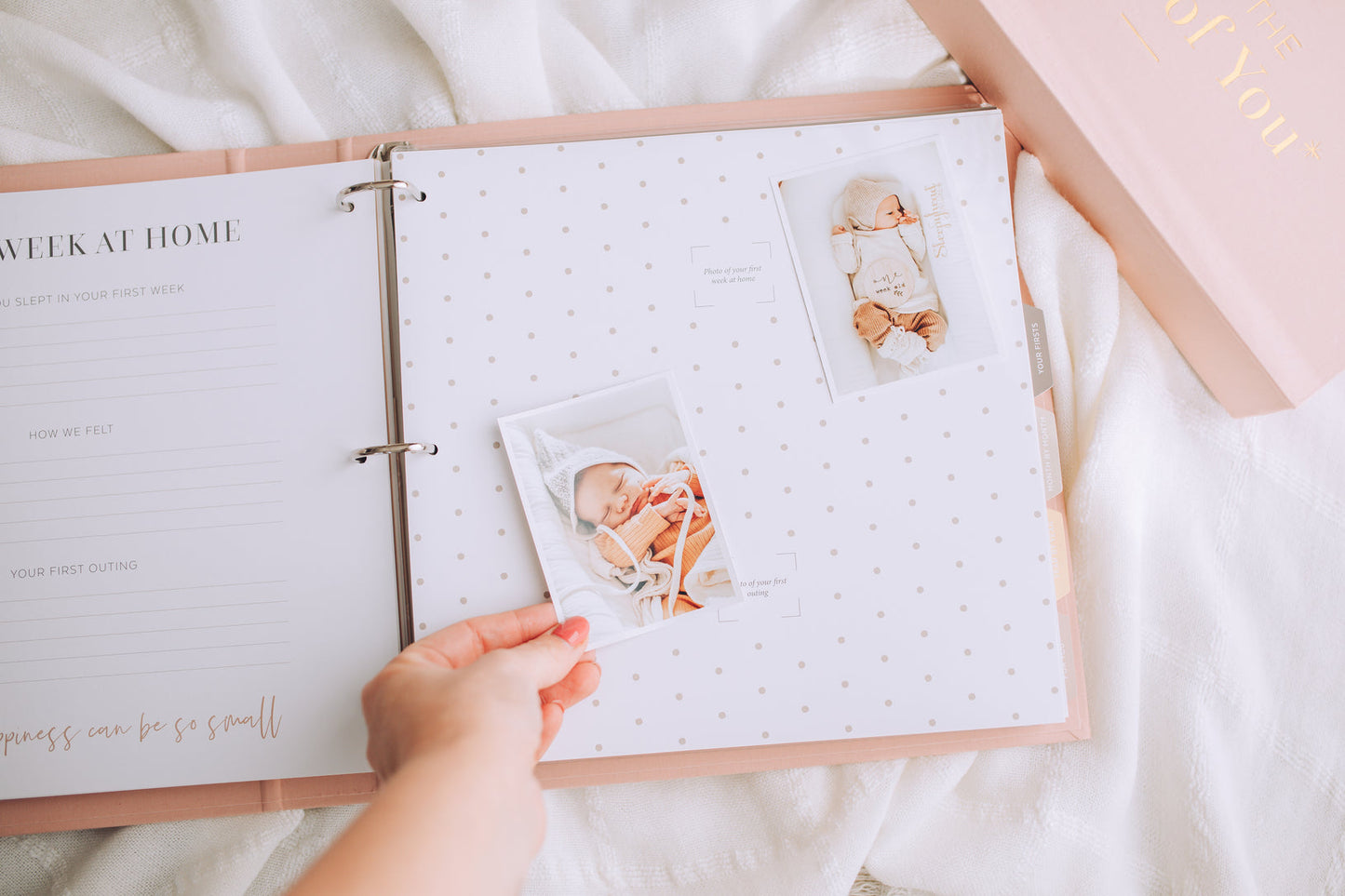 Stellarize The story of you Baby Book (Stone)