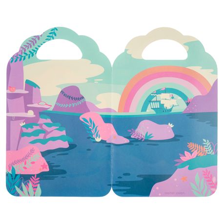 Stephen Joseph Reusable Puffy Stickers Mermaids and Friends