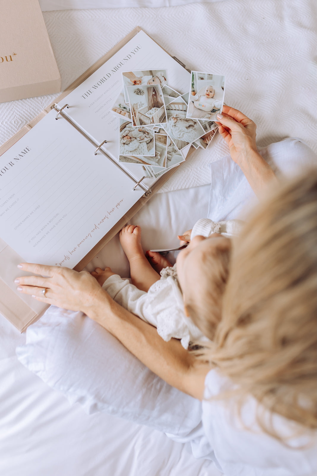 Stellarize The story of you Baby Book (Stone)