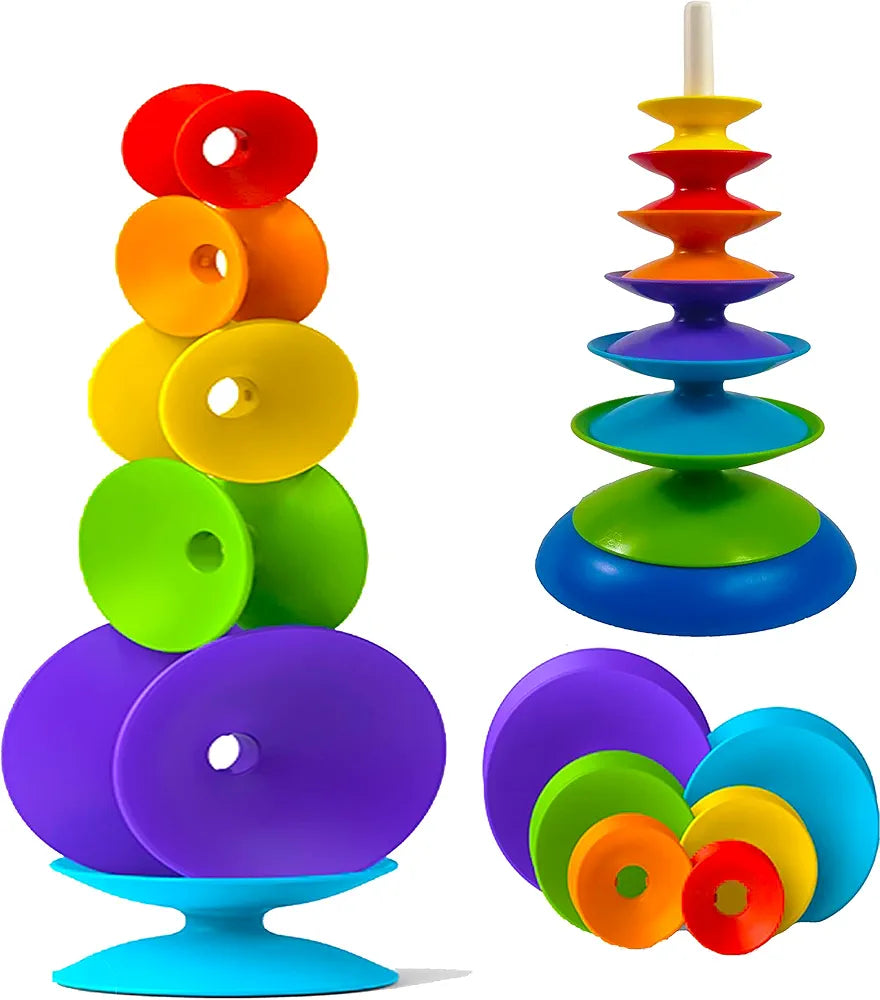 Rainbow Spinning Wheel Toy