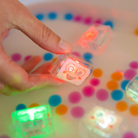 Glo Pals: Water Activated Light-Up Sensory Toys - Party Pal (Multicoloured) 3pc