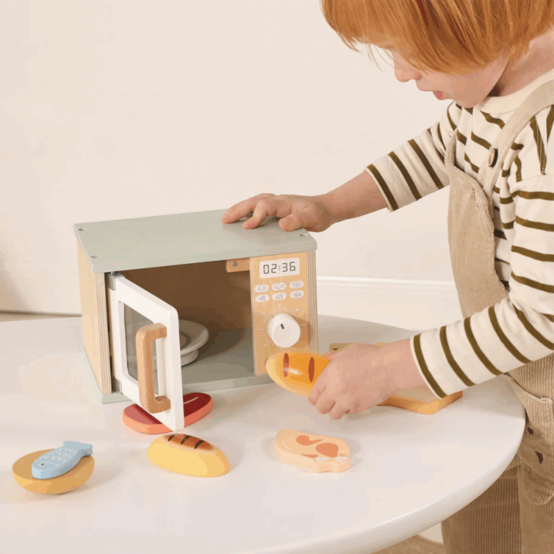 TookyToy – Pretend Play Microwave Oven Toy Set