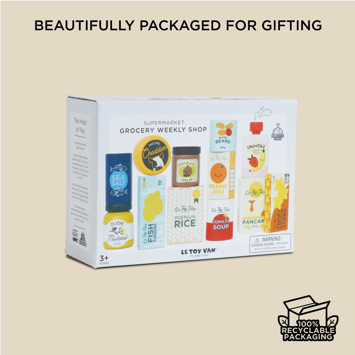 Le Toy Van Supermarket Grocery Weekly Shop