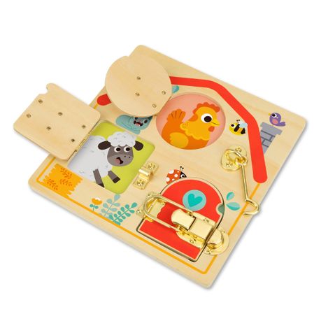 Tooky Toy Latches Activity Board
