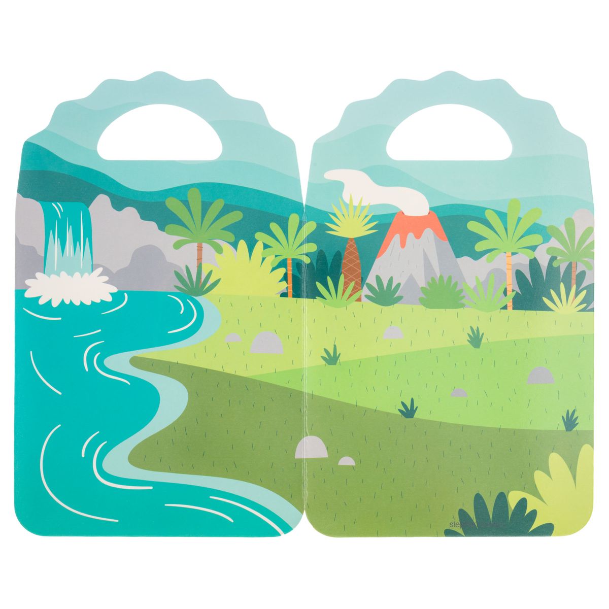 Stephen Joseph Reusable Puffy Stickers World of Dinosaurs
