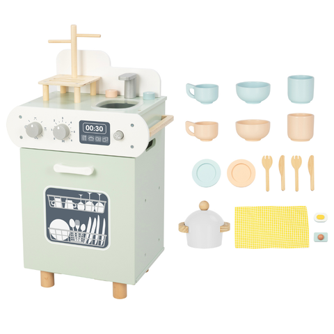 TookyToy – Pretend Play Dishwashing Machine Toy Set