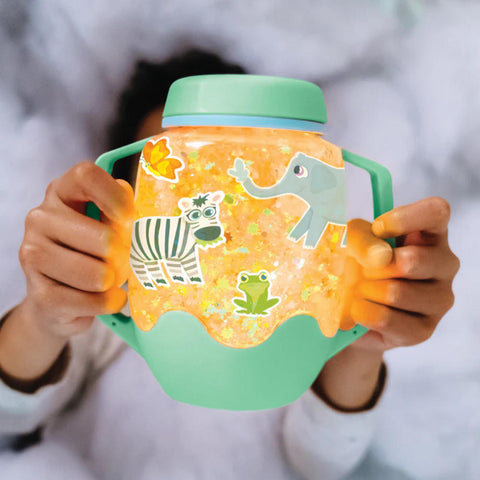 Glo Pals: DIY Sensory Play Jar - Zoo