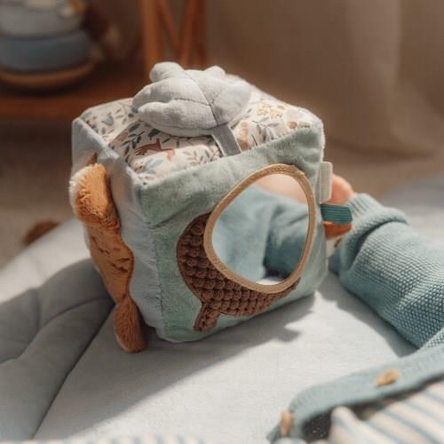Little Dutch Soft Activity Cube – Forest Friends