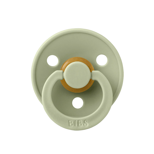 BIBS Colour Pacifiers / Dummies - Anotomical Sage