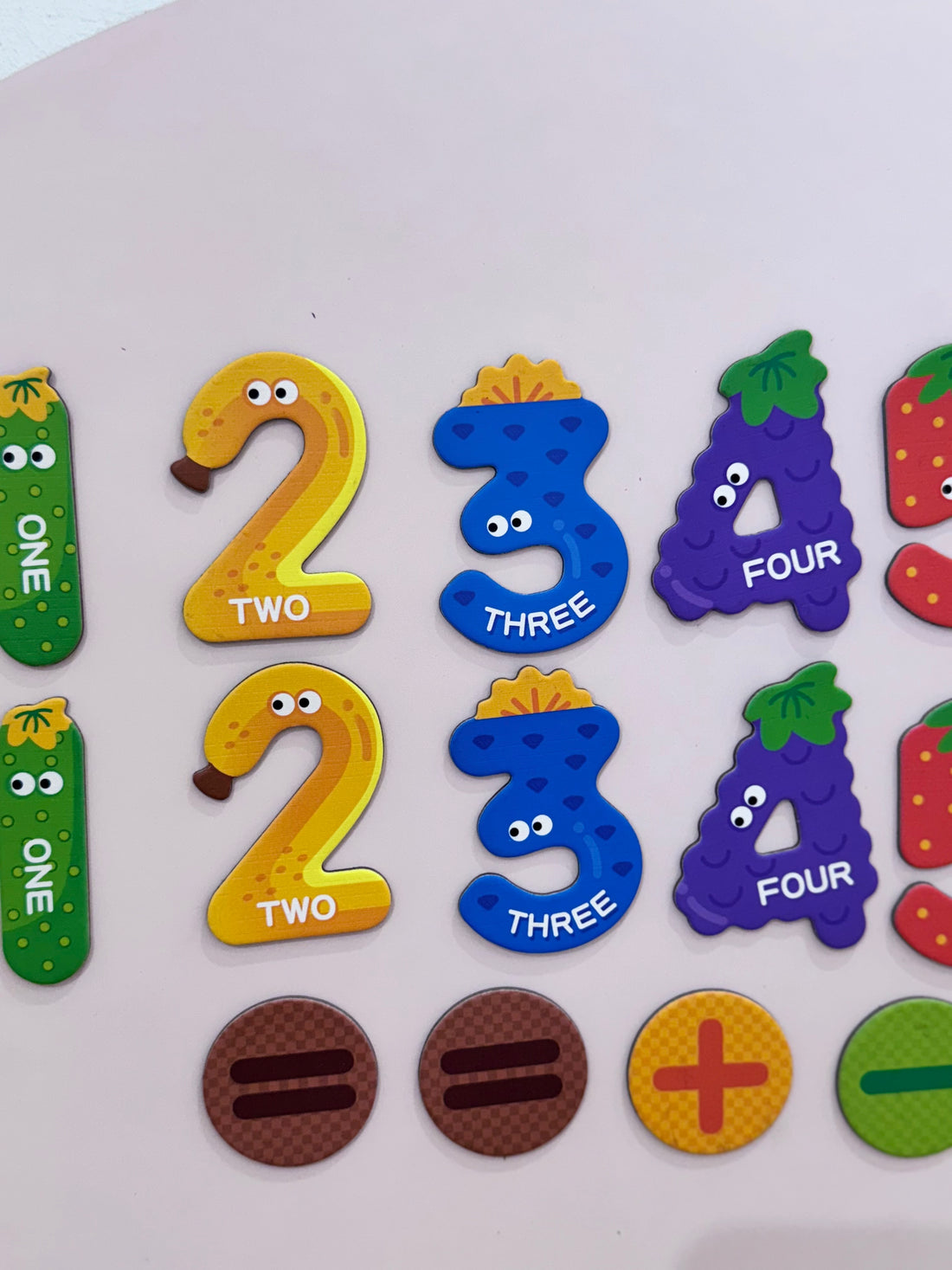 Fruit & Veggie 123 Magnets – Fun & Educational Math Play for Kids!