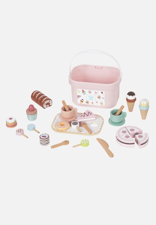 Tooky Toy Wooden Picnic Tea Set