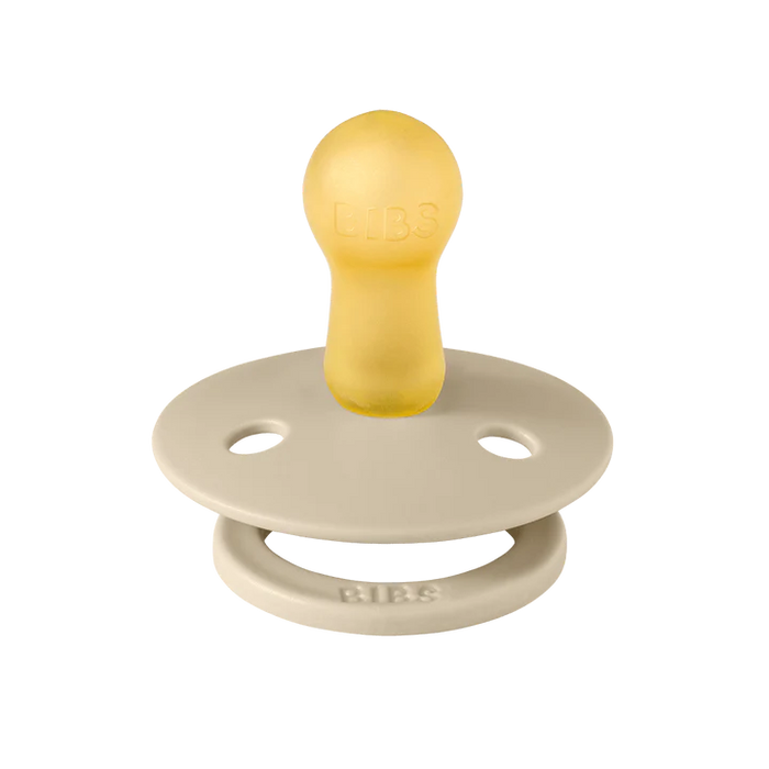 BIBS Colour Pacifiers / Dummies 4 Pack - Ivory/Sand/Vanilla/Dark Oak