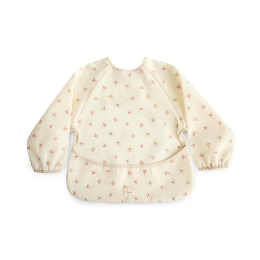 Mushie Long Sleeve Bib - Bows