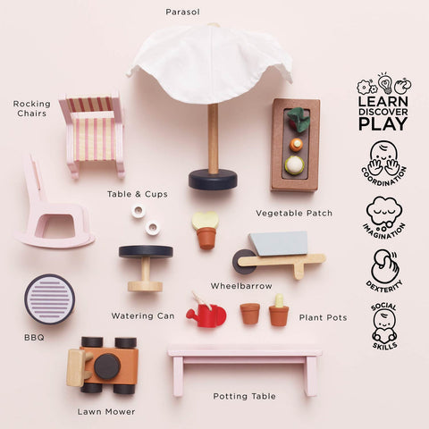 Le Toy Van Dolls House Conservatory Playset