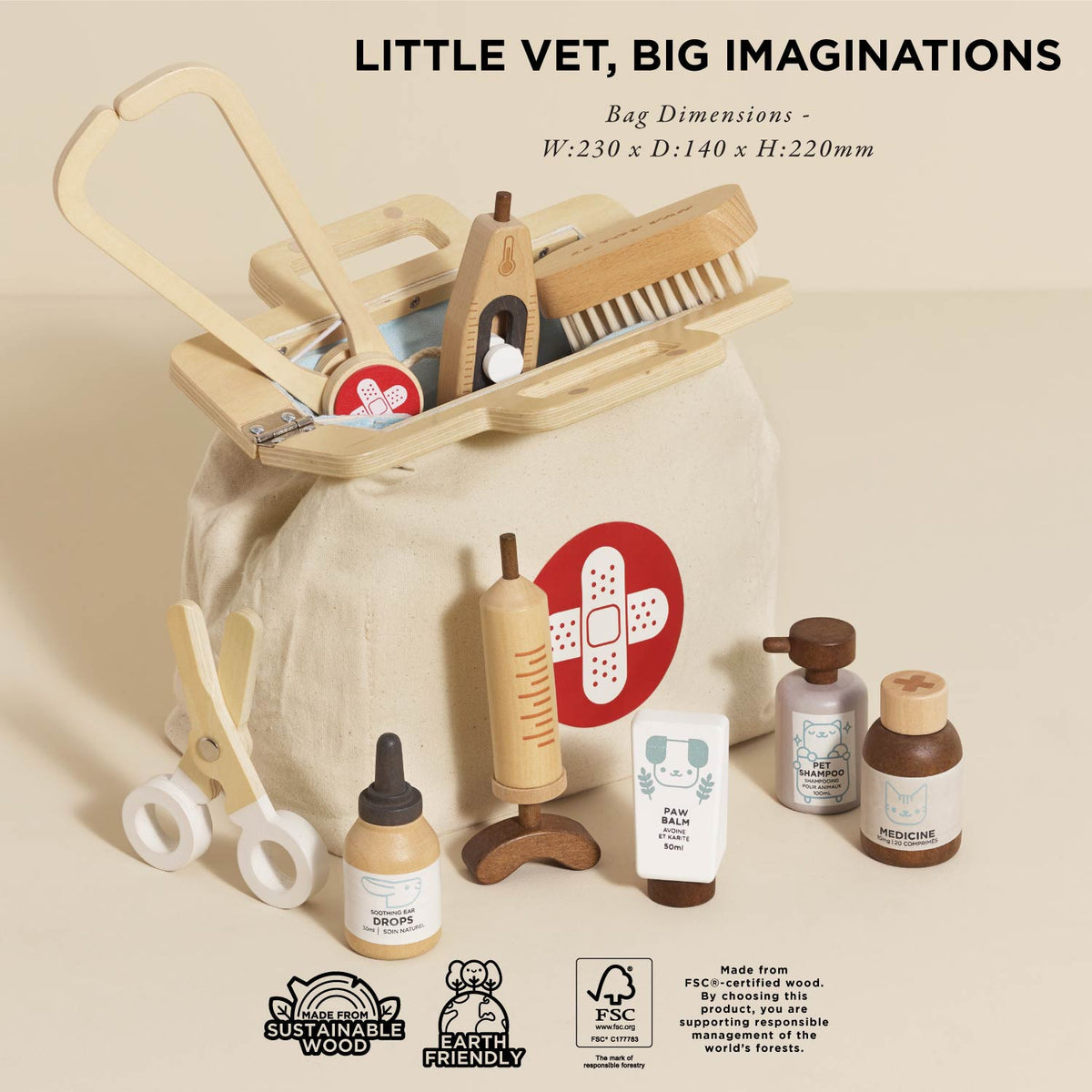 Le Toy Van Animal Vet Set
