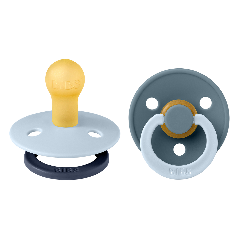 BIBS Studio Fusion 2 Pack - Baby Blue Petrol Mix