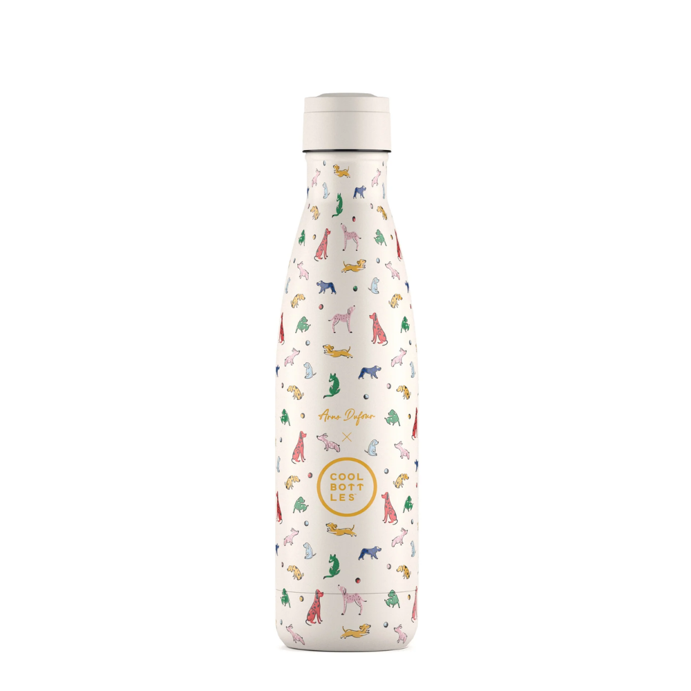 Cool Bottles - Triple-Insulated Water Bottle - Doggie Party 500ml