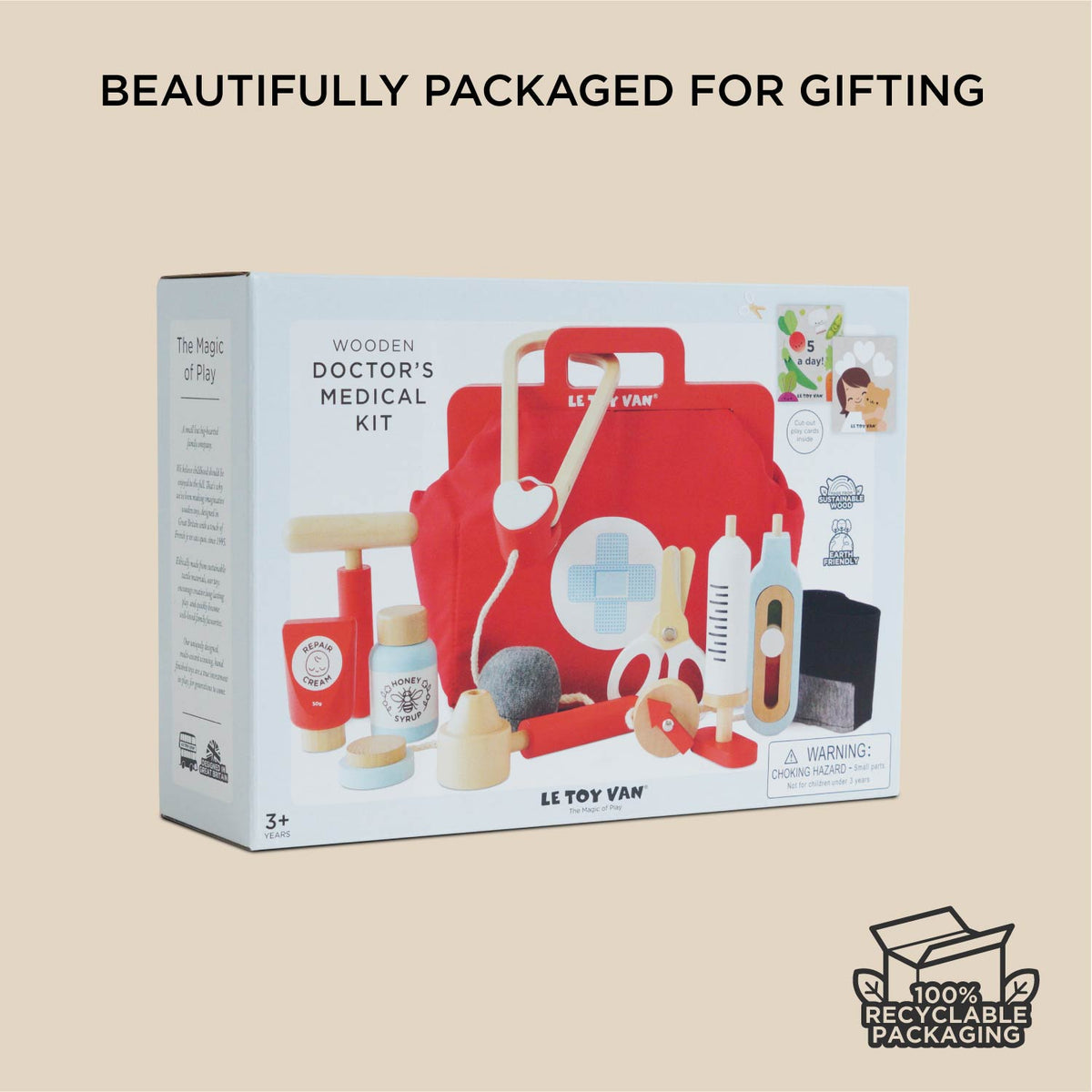 Le Toy Van Wooden Vintage Doctor Set