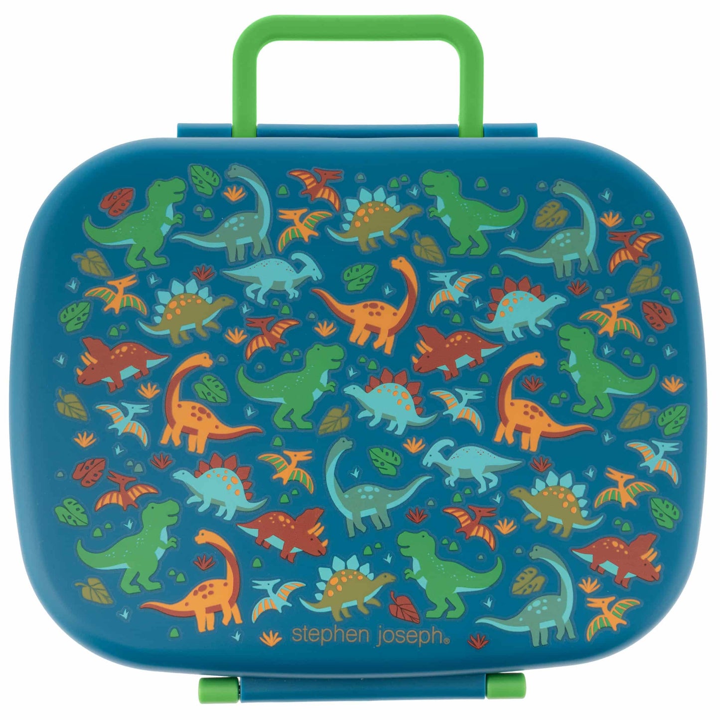 Stephen Joseph Bento Lunch Box with Removable Tray - Dino