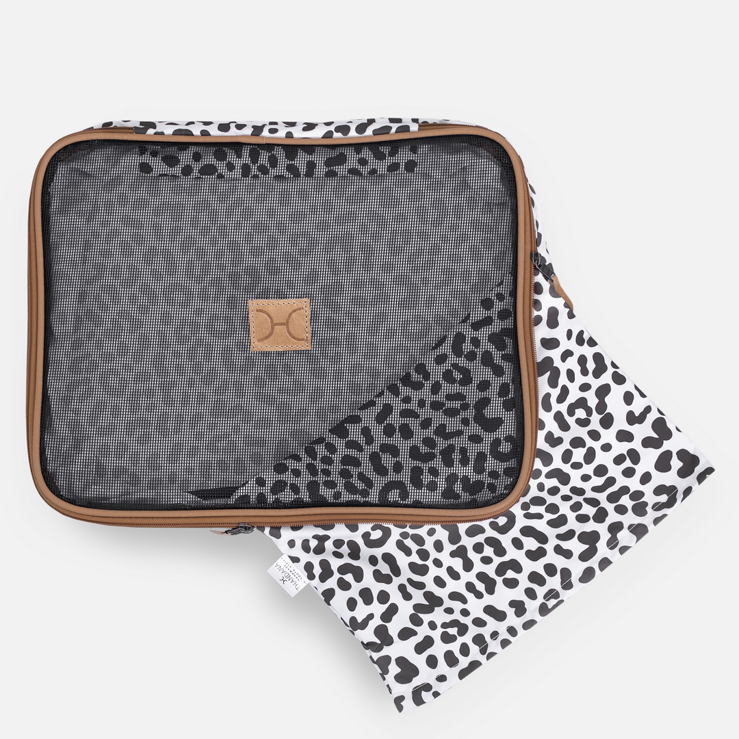 Thandana Hospital Bag Organiser / Travel Pod : Cheetah White