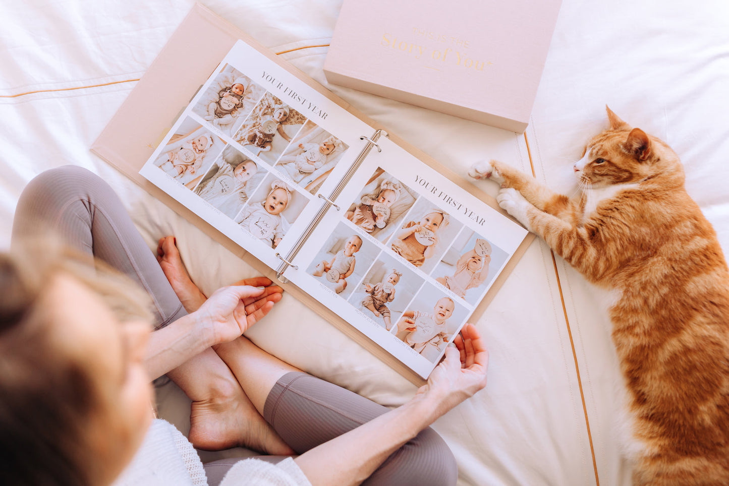 Stellarize The story of you Baby Book (Stone)