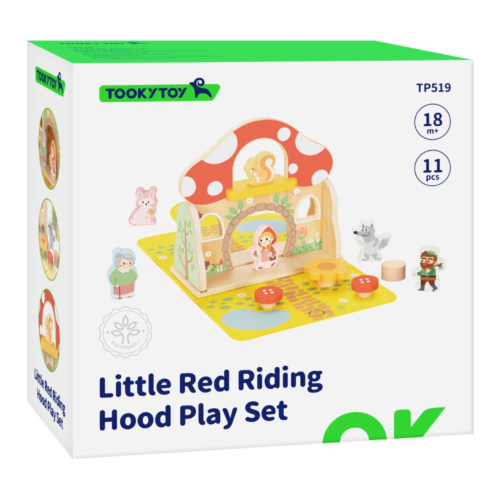 TookyToy – Little Red Riding Hood Story Box Play Set