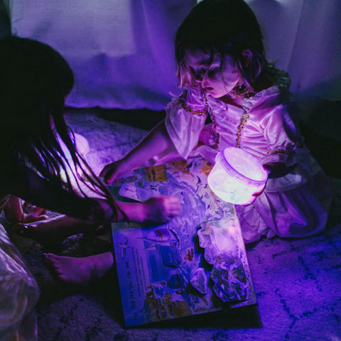 Glo Pals: Water Activated Light-Up Sensory Toys - Lumi (Purple) 3pc