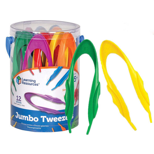 Learning Resources – Jumbo Tweezer: Fine Motor & Sensory Play Tool (1 Piece)
