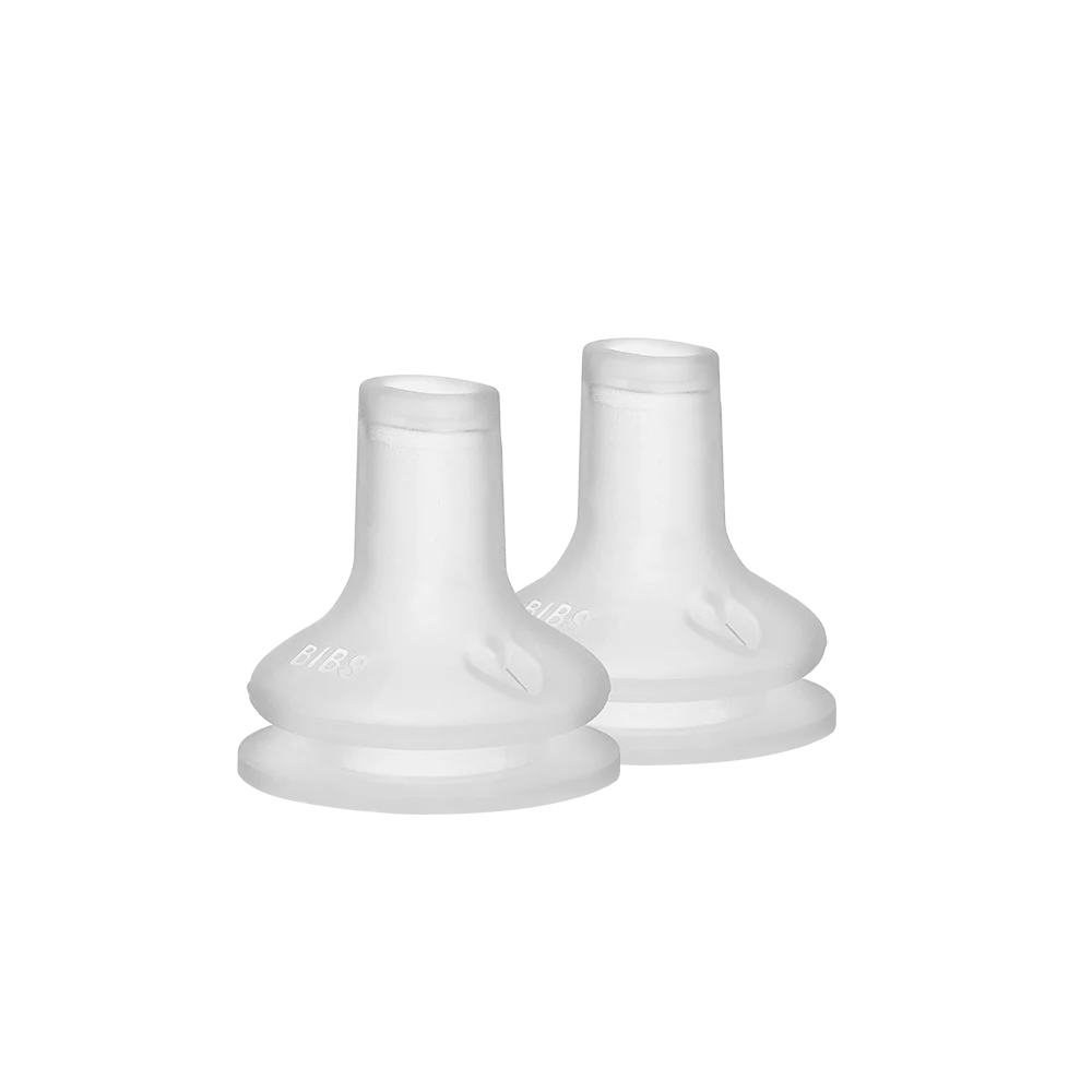 BIBS Bottle Silicone Spout Nipple 2 Pack