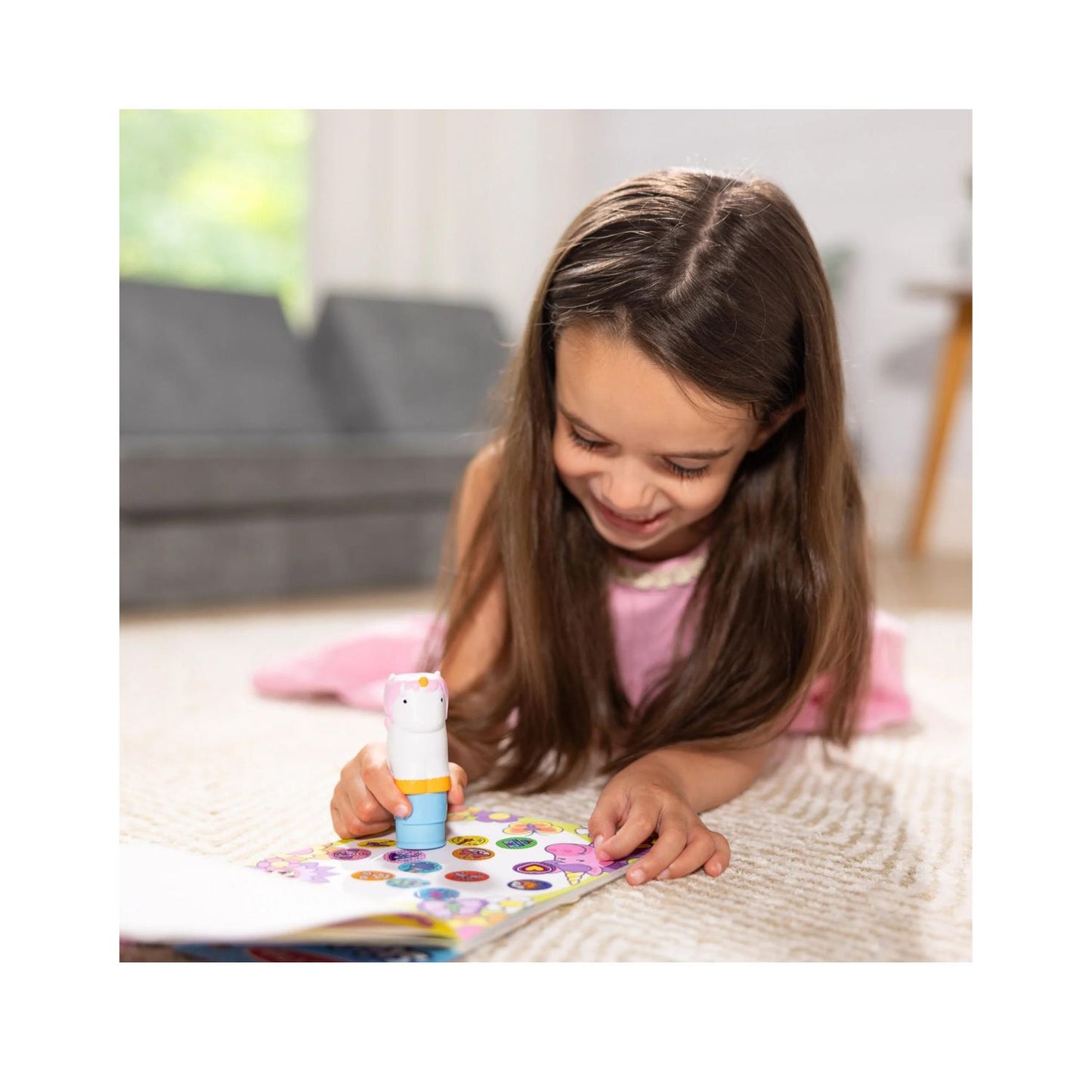 Melissa & Doug Sticker WOW! – Sticker Stamper & Activity Pad – Unicorn